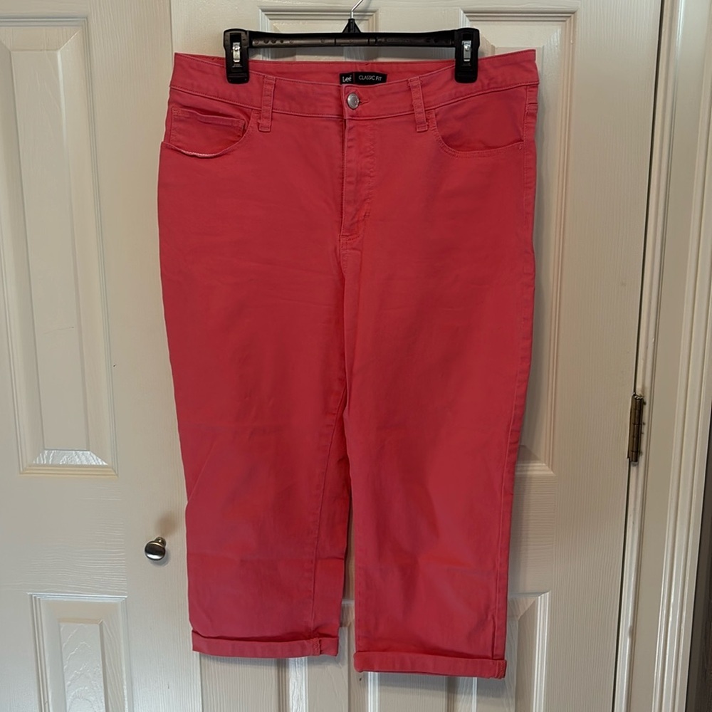 Lee Classic Fit Plus Capri